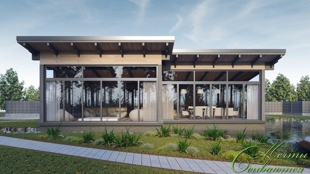 Фото из портфолио Гостевой домик – фотографии дизайна интерьеров на INMYROOM