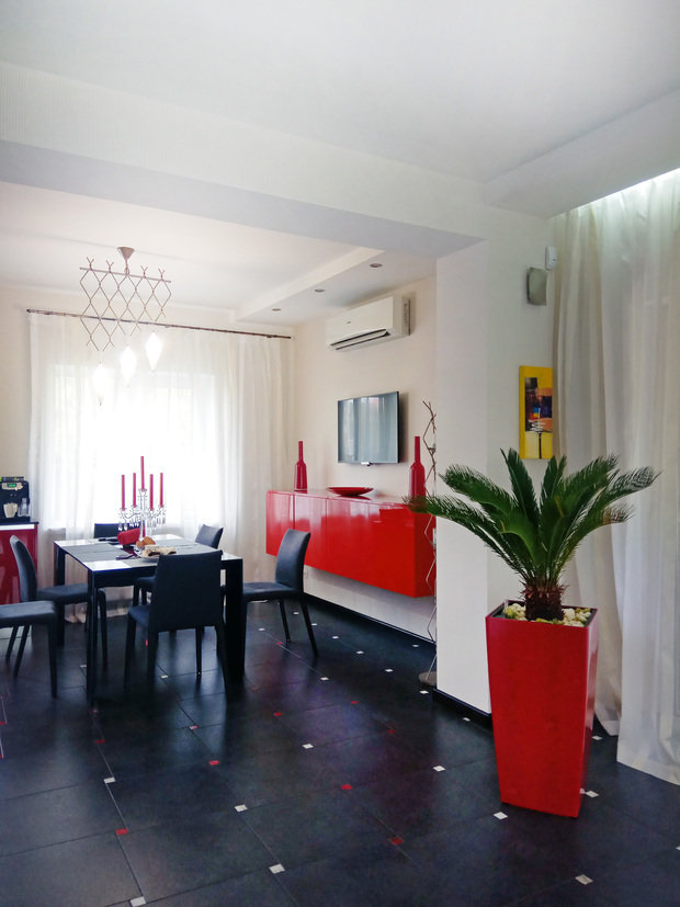 Фото из портфолио Confident Red – фотографии дизайна интерьеров на INMYROOM