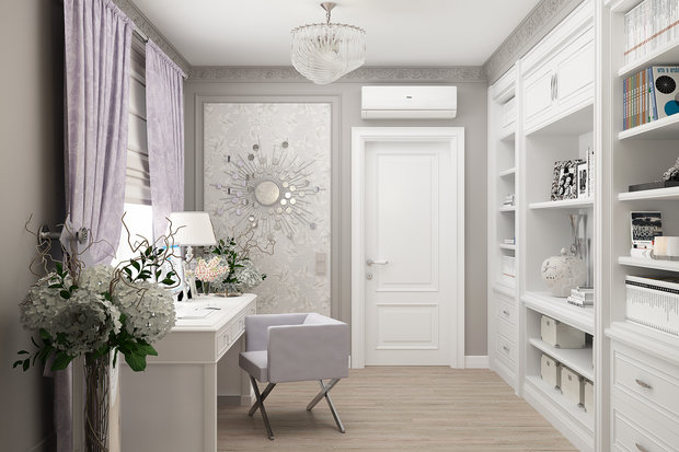 Фото из портфолио Кабинет "Glamour"  – фотографии дизайна интерьеров на INMYROOM
