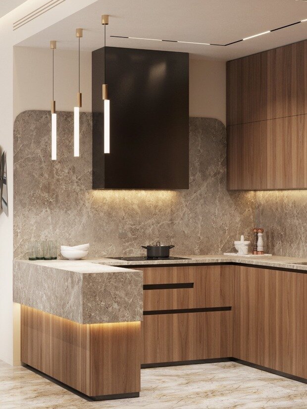 Фото из портфолио Prime Park - 80 кв.м – фотографии дизайна интерьеров на INMYROOM