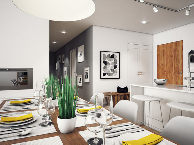 Фото из портфолио Квартира T – фотографии дизайна интерьеров на INMYROOM