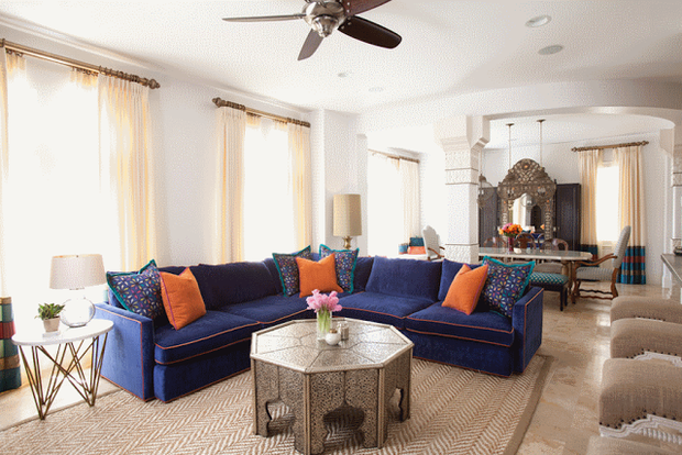 Фото из портфолио Марокканский стиль – фотографии дизайна интерьеров на INMYROOM