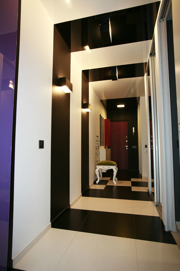 Фотография: Прихожая в стиле Эклектика, Квартира, Дома и квартиры, Перепланировка, Ремонт – фото на INMYROOM