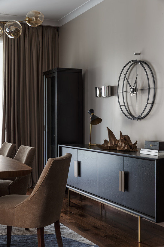 Фотография: Мебель и свет в стиле Современный, Классический, Эклектика, Минимализм, Проект недели, Подмосковье, Московская область, Таунхаус, Кирпичный дом, 4 и больше, Более 90 метров, Ектерина Реброва, Елена Поворова, Бюро Home Emotions, КП «Александровский» – фото на INMYROOM