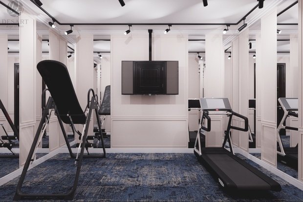 Фото из портфолио Сады Пекина. Спортзал – фотографии дизайна интерьеров на INMYROOM