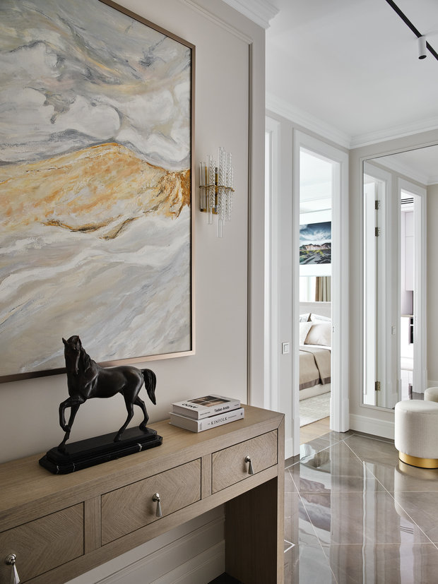 Фотография: Прихожая в стиле Классический, Современный, Квартира, Проект недели, Москва, Лидия Большакова, NW-Interior, 3 комнаты, 60-90 метров – фото на INMYROOM