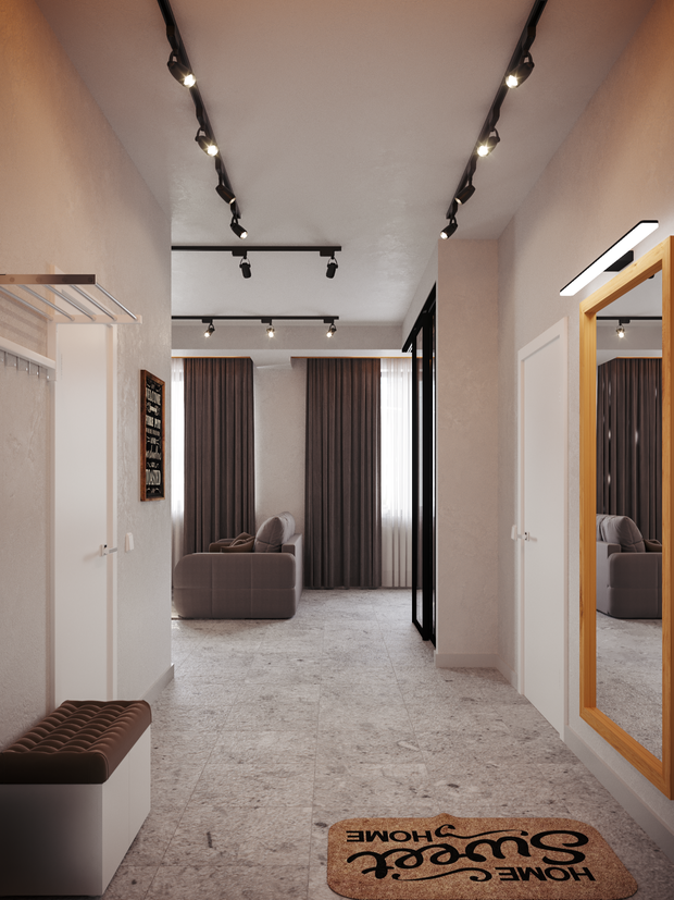 Фото из портфолио Искра Парк (46+47) – фотографии дизайна интерьеров на INMYROOM