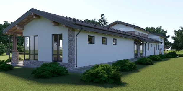 Фото из портфолио Шале Прерий – фотографии дизайна интерьеров на INMYROOM