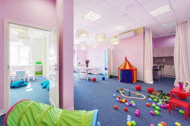 Фото из портфолио Детский клуб "Маруся" – фотографии дизайна интерьеров на INMYROOM