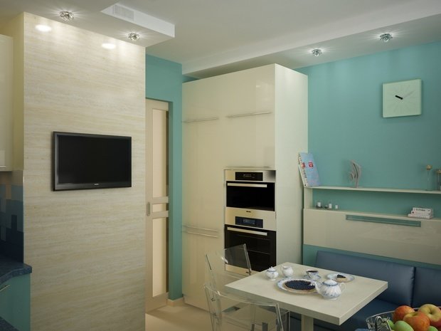 Фото из портфолио Небольшая квартира в МКР "Текстильщики". – фотографии дизайна интерьеров на INMYROOM