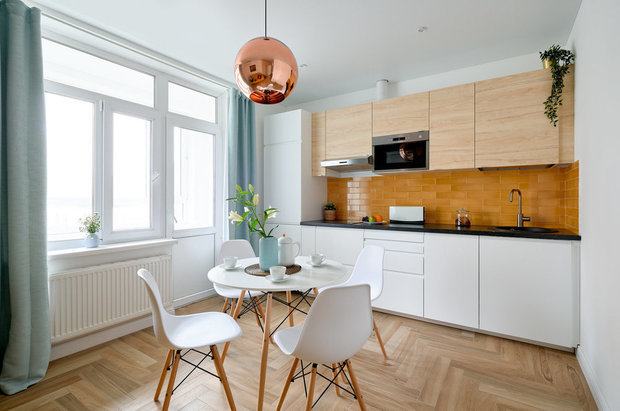 Фотография: Кухня и столовая в стиле Современный, Минимализм, Советы, #каксэкономить – фото на INMYROOM