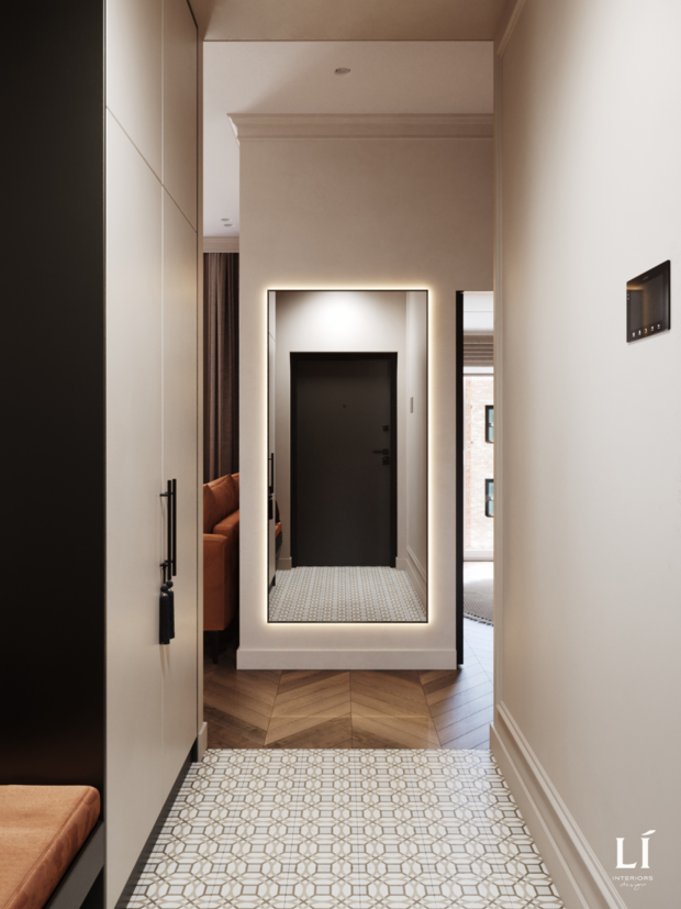 Фото из портфолио Лермонтовский – фотографии дизайна интерьеров на INMYROOM