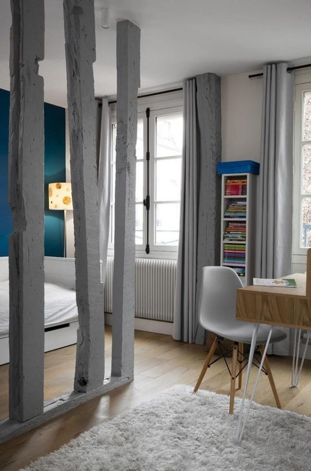 Фотография: Кабинет в стиле Скандинавский, Париж, Гид – фото на INMYROOM
