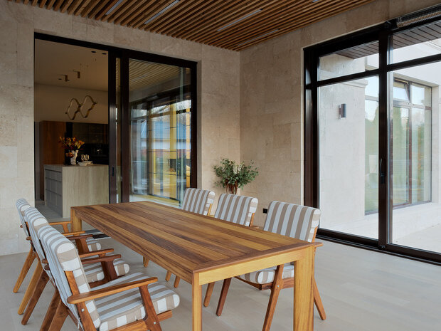 Фотография: Терраса в стиле Современный, Минимализм, Дом, Проект дня, Дом и дача, Московская область, 4 и больше, Более 90 метров, Барвиха, современный с элементами классики и роскоши – фото на INMYROOM