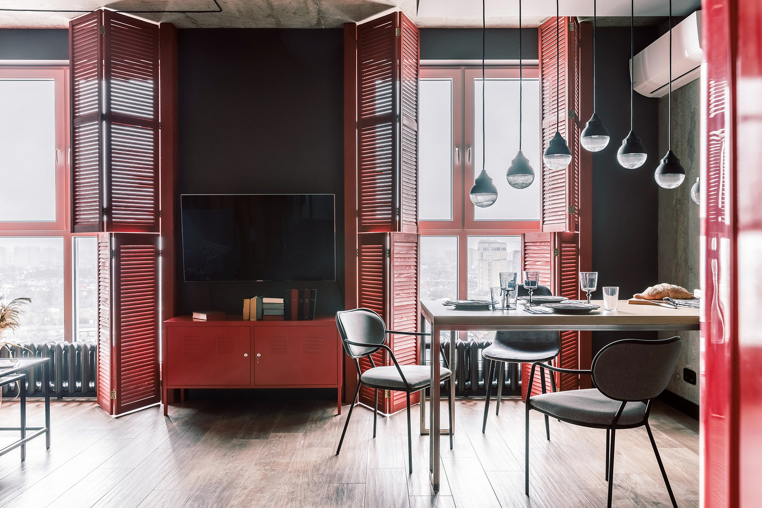 Фотография: Кухня и столовая в стиле Лофт, Современный, Квартира, Студия, Проект недели, Краснодар, Монолитный дом, до 40 метров, 40-60 метров, Андрей Попов – фото на INMYROOM Фотография: Кухня и столовая в стиле Лофт, Современный, Квартира, Студия, Проект недели, Краснодар, Монолитный дом, до 40 метров, 40-60 метров, Андрей Попов – фото на INMYROOM