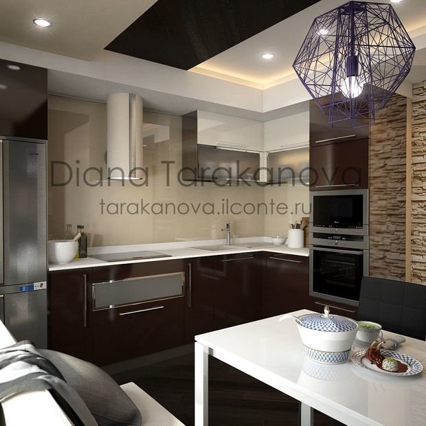 Фото из портфолио Квартира г Видное. Кухня – фотографии дизайна интерьеров на INMYROOM