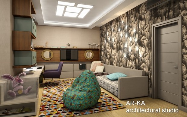 Фото из портфолио Загородный дом 1000 м2 – фотографии дизайна интерьеров на INMYROOM