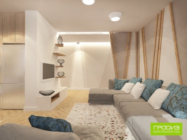 Фото из портфолио Диагонали – фотографии дизайна интерьеров на InMyRoom.ru