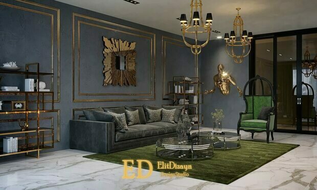 Фото из портфолио Дизайн проект 2 – фотографии дизайна интерьеров на INMYROOM