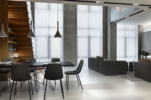 Фото из портфолио Апартаменты премиум класса в РАССВЕТ LOFT*STUDIO – фотографии дизайна интерьеров на INMYROOM