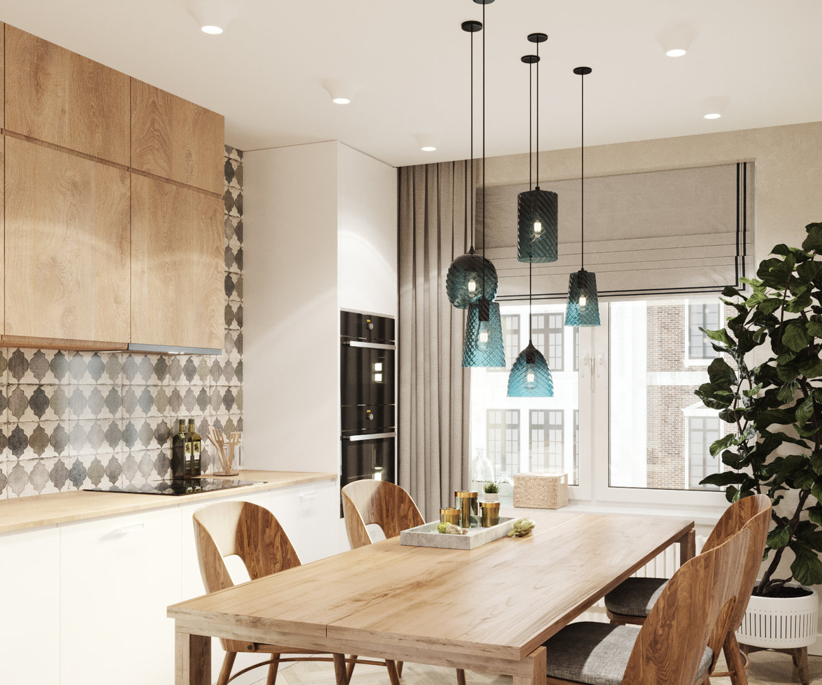 Фотография: Кухня и столовая в стиле Современный, Квартира, Проект дня, Москва, Юлия Чернова, 3 комнаты, 60-90 метров – фото на INMYROOM Фотография: Кухня и столовая в стиле Современный, Квартира, Проект дня, Москва, Юлия Чернова, 3 комнаты, 60-90 метров – фото на INMYROOM