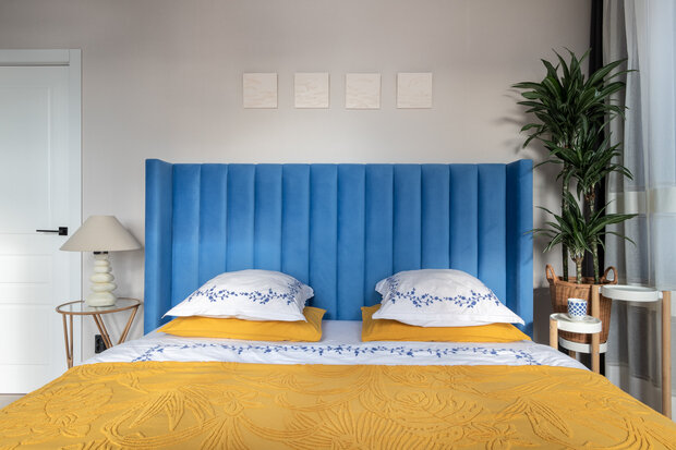 Фотография: Спальня в стиле Скандинавский, Современный, Эклектика, Квартира, Проект недели, Москва, 3 комнаты, 60-90 метров, Татьяна Архипова – фото на INMYROOM