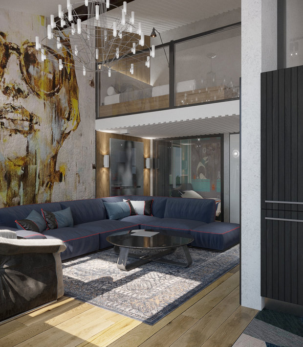 Фото из портфолио ЖК loftstudio8 – фотографии дизайна интерьеров на INMYROOM