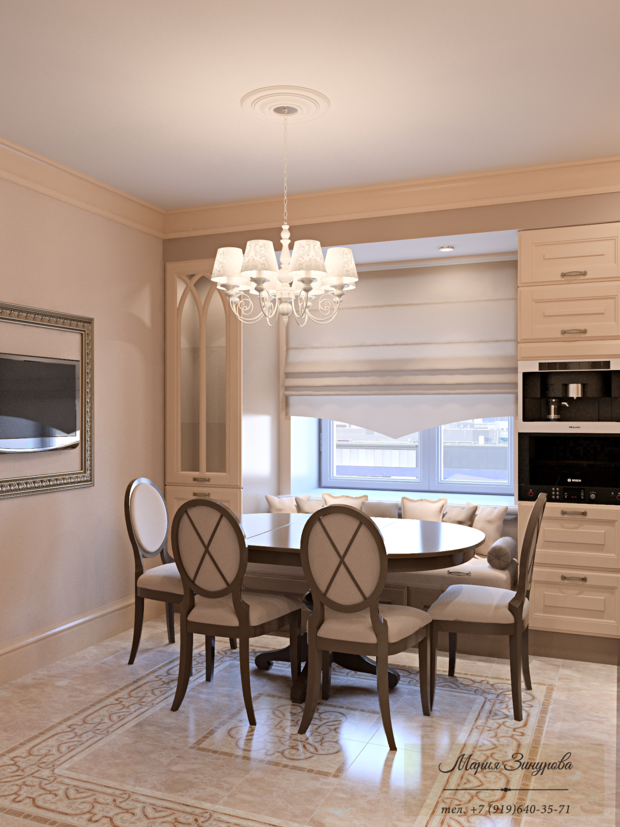 Фото из портфолио Легкая классика – фотографии дизайна интерьеров на INMYROOM