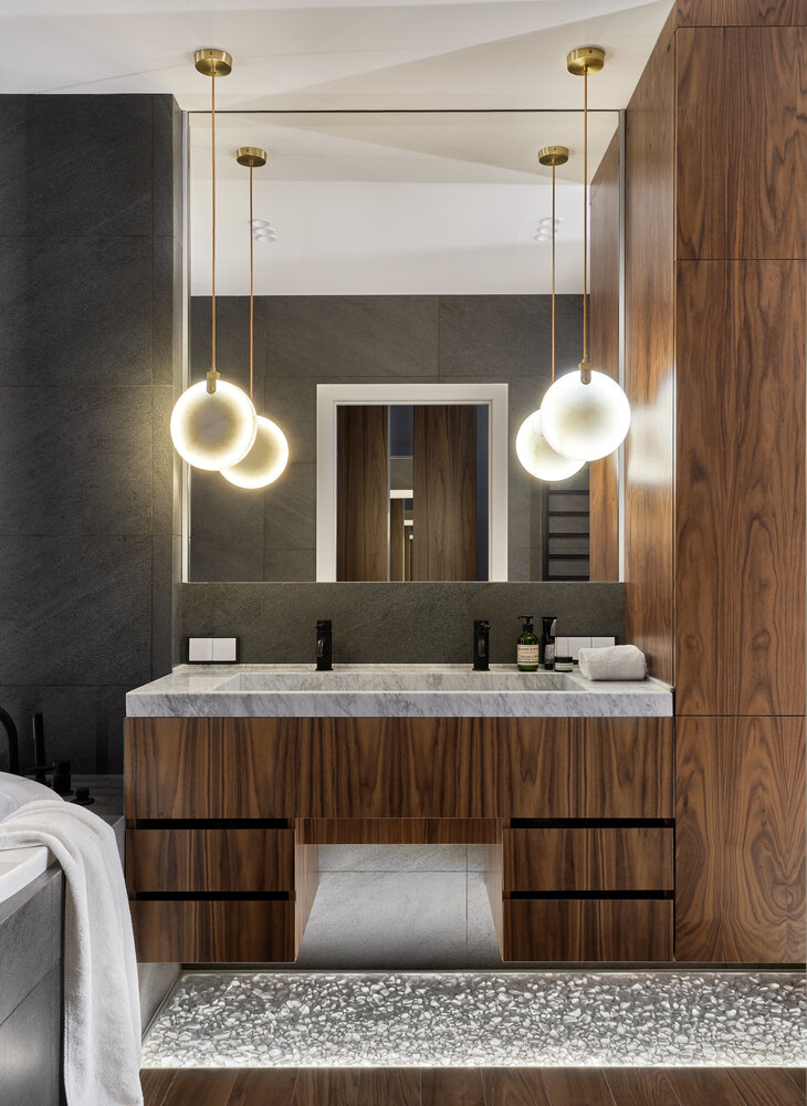 Фотография: Ванная в стиле Современный, Квартира, Проект недели, Москва, 4 и больше, Более 90 метров, Н-Куб, Николай Николаев – фото на INMYROOM Фотография: Ванная в стиле Современный, Квартира, Проект недели, Москва, 4 и больше, Более 90 метров, Н-Куб, Николай Николаев – фото на INMYROOM