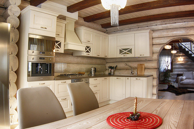 Фото из портфолио Дом в Тарусе – фотографии дизайна интерьеров на INMYROOM