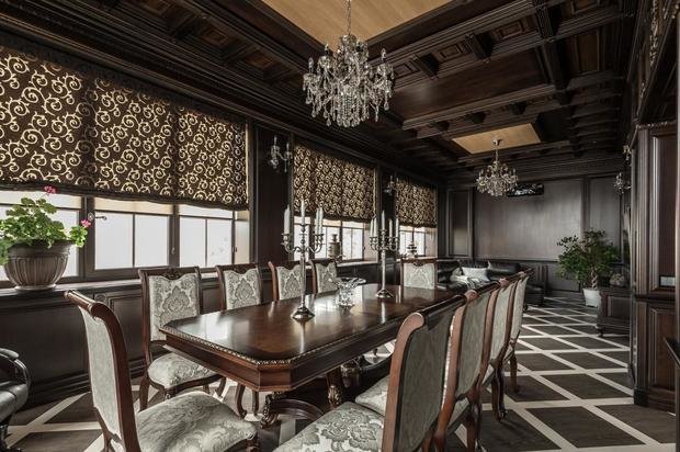 Фото из портфолио Столовая в классическом стиле. Фото. – фотографии дизайна интерьеров на INMYROOM