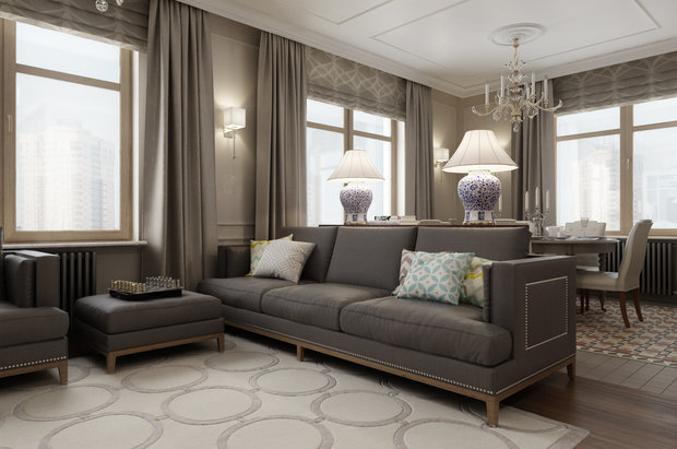 Фото из портфолио Дом на Победы, 5 – фотографии дизайна интерьеров на INMYROOM