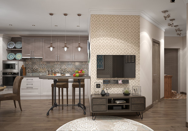 Фотография: Кухня и столовая в стиле Эклектика,  – фото на INMYROOM