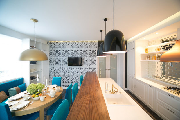 Фотография: Кухня и столовая в стиле Прованс и Кантри, Эклектика – фото на INMYROOM