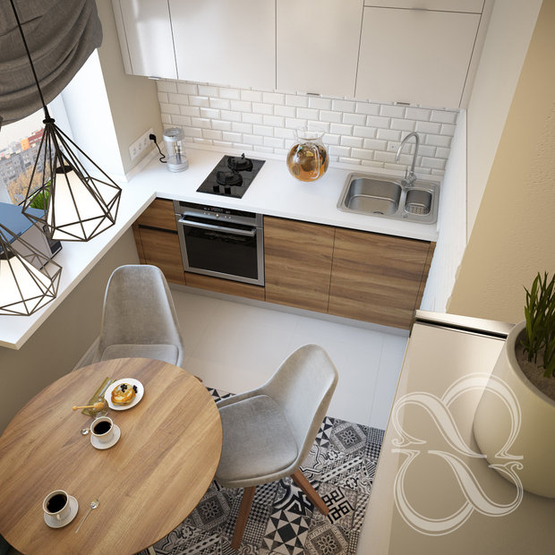 Фото из портфолио Проект: Micro Yellow Life – фотографии дизайна интерьеров на INMYROOM
