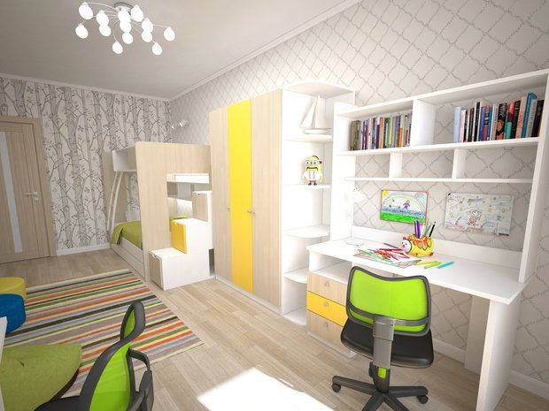 Фотография: Детская в стиле Современный – фото на INMYROOM