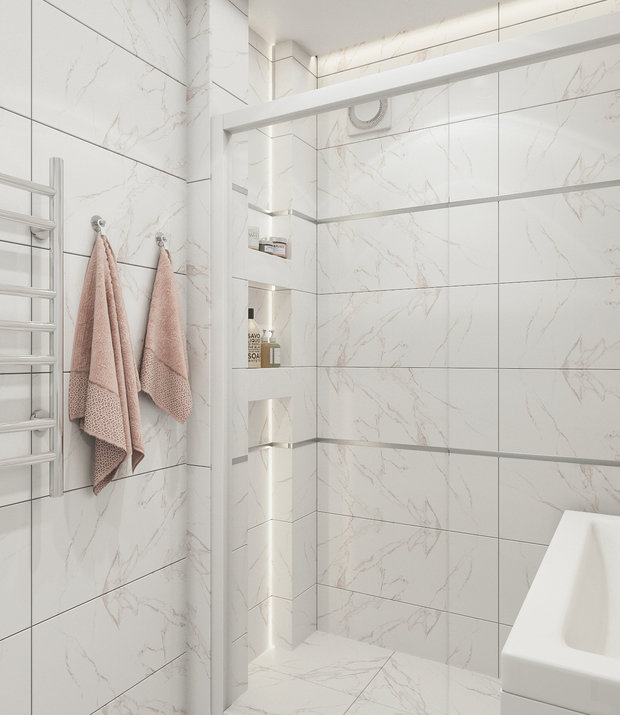 Фото из портфолио Квартира 38,9 м2 (2020) – фотографии дизайна интерьеров на INMYROOM