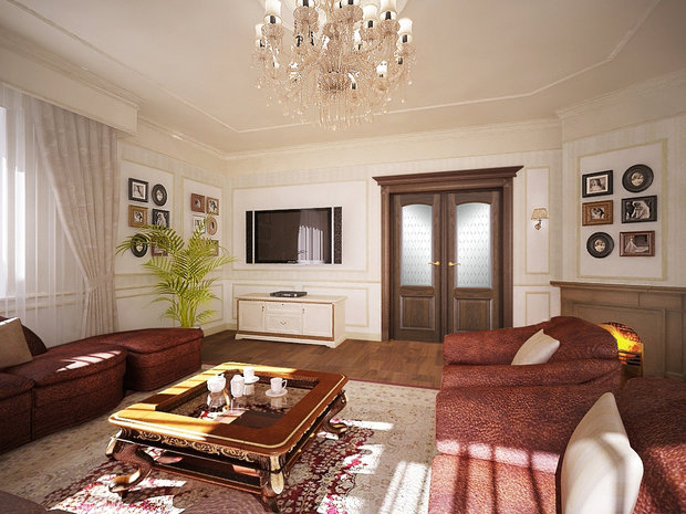 Фото из портфолио Частный жилой дом. Классика – фотографии дизайна интерьеров на INMYROOM