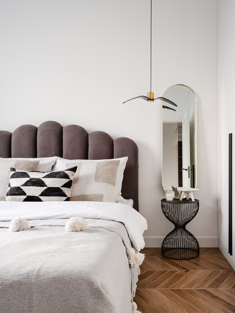 Фотография: Спальня в стиле Современный, Малогабаритная квартира, Квартира, Проект дня, Москва, 2 комнаты, до 40 метров, Arhstagram, Ана Петкович – фото на INMYROOM Фотография: Спальня в стиле Современный, Малогабаритная квартира, Квартира, Проект дня, Москва, 2 комнаты, до 40 метров, Arhstagram, Ана Петкович – фото на INMYROOM