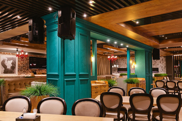 Фото из портфолио ресторан KINZA – фотографии дизайна интерьеров на INMYROOM