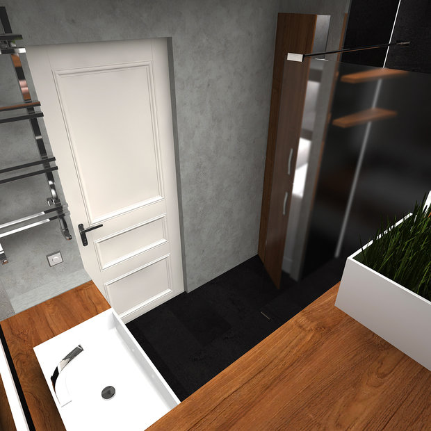 Фото из портфолио Минимализм холостяка – фотографии дизайна интерьеров на INMYROOM