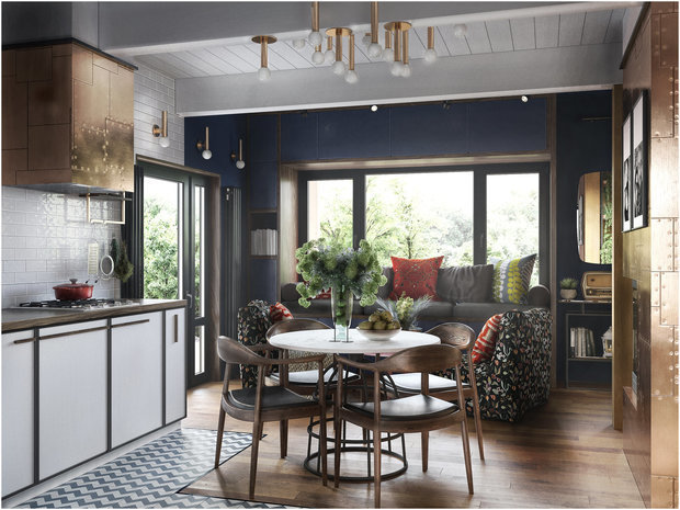 Фотография: Кухня и столовая в стиле Лофт, Проект недели, Гид, Макс Жуков, Виктор Штефан, ToTaste Studio – фото на INMYROOM