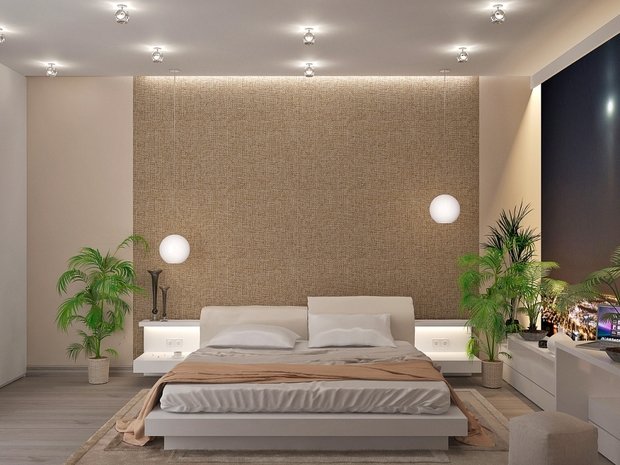 Фото из портфолио Дизайн спальни в пастельных тонах – фотографии дизайна интерьеров на INMYROOM