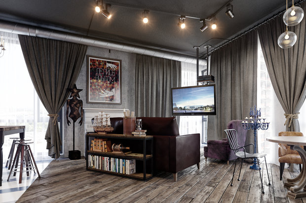 Фото из портфолио Заводной апельсин – фотографии дизайна интерьеров на INMYROOM