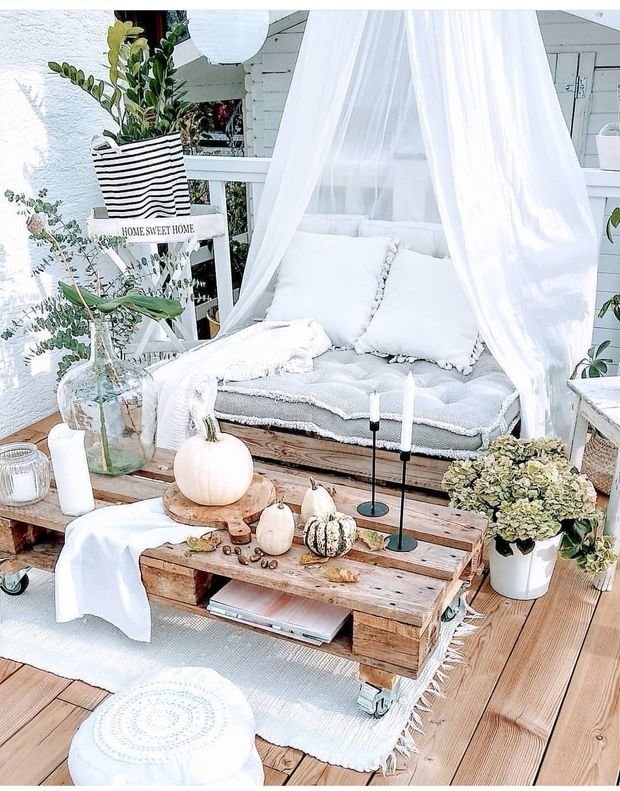 Фотография: Балкон в стиле Скандинавский, DIY – фото на INMYROOM