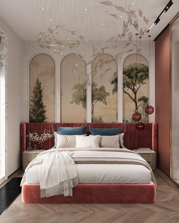 Фото из портфолио Дизайн интерьера квартиры в ЖК «ID Парк Победы» в стиле неоклассика – фотографии дизайна интерьеров на INMYROOM