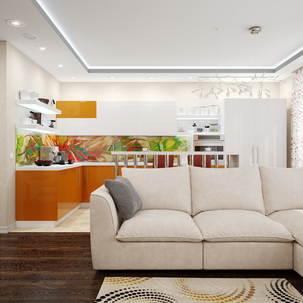 Фото из портфолио 2х этажная квартира – фотографии дизайна интерьеров на INMYROOM