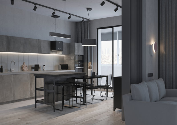 Фото из портфолио Проект для семьи из 4х человек, общая площадь 144 кв.м. – фотографии дизайна интерьеров на INMYROOM