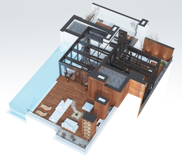 Фото из портфолио Пентхаус 480м2 в ЖК Смоленская 14 Санкт-Петербург – фотографии дизайна интерьеров на INMYROOM