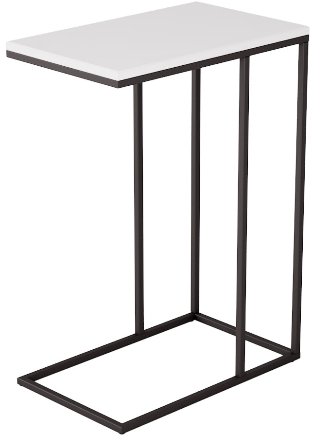 Стол кофейный Агами белого цвета